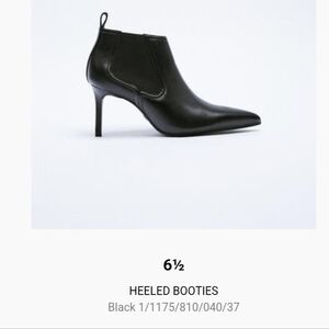 Zara leather shoes - Used